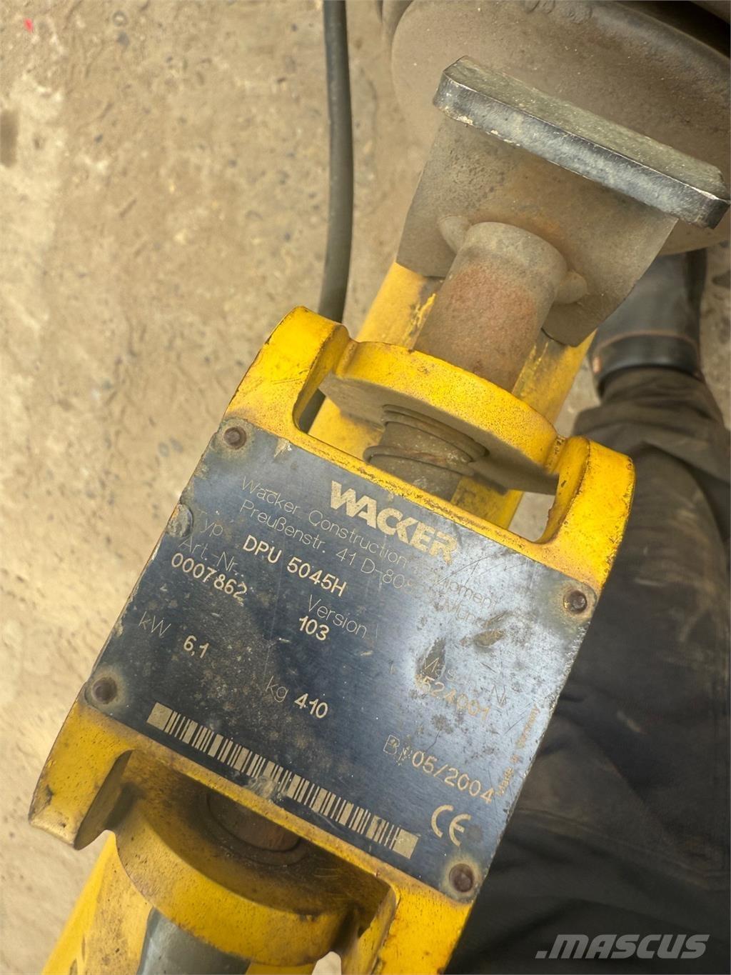 Wacker DPU5045 Vibratori