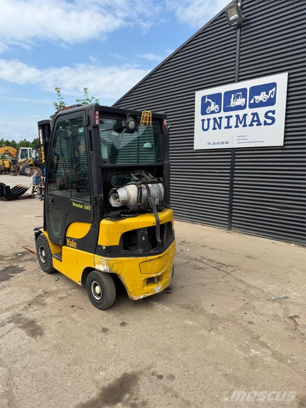 Yale GLP16 LPG tehnika