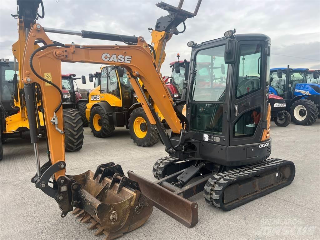 CASE CE CX30C Kāpurķēžu ekskavatori