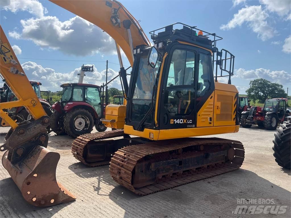 JCB U140X Kāpurķēžu ekskavatori