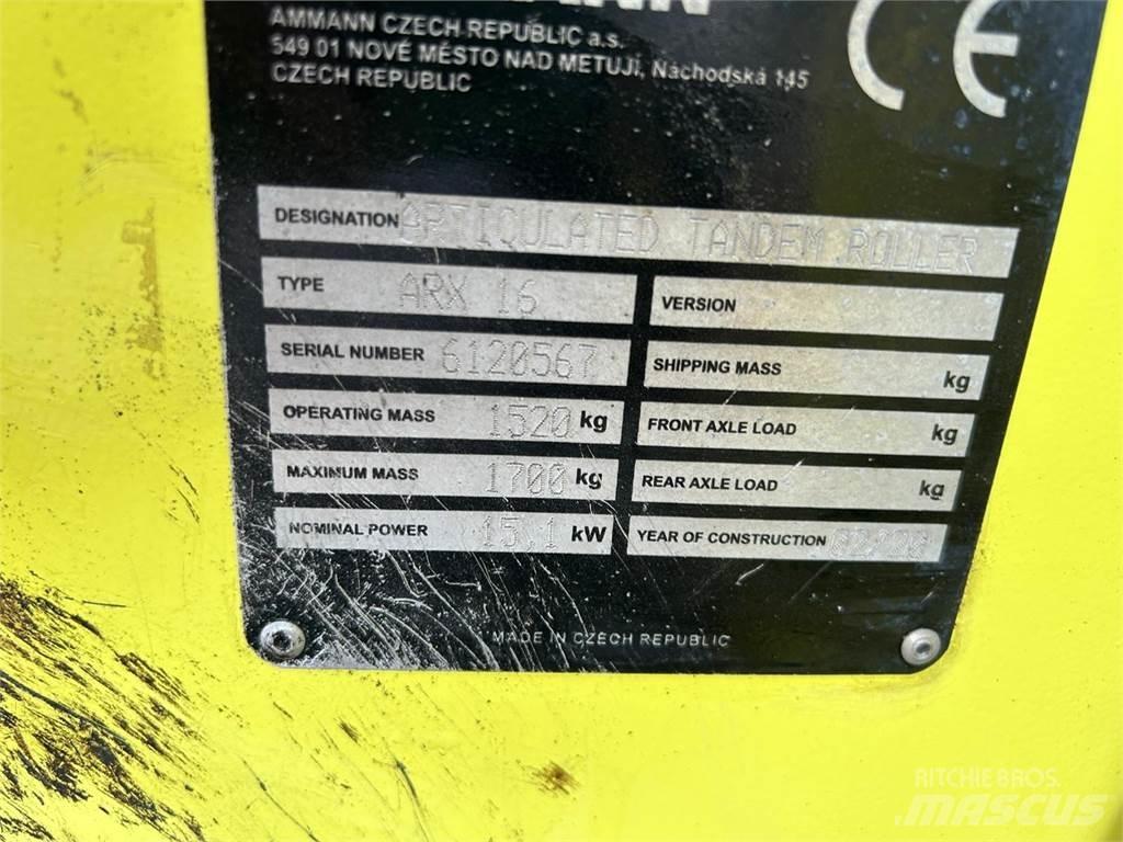 Ammann ARX16 AMMANN ARX16 Divvalču grunts veltņi