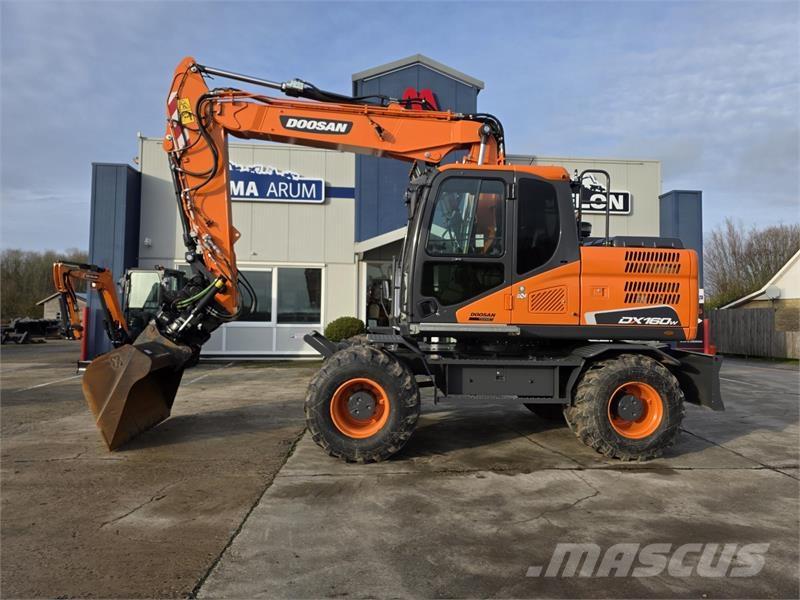 Doosan DX160W-5 Ekskavatori uz riteņiem