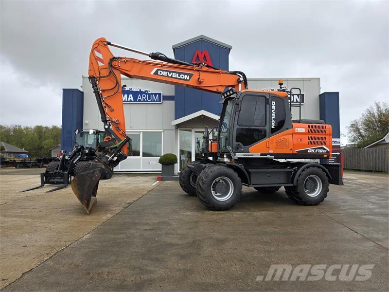 Doosan DX170W-5 Ekskavatori uz riteņiem
