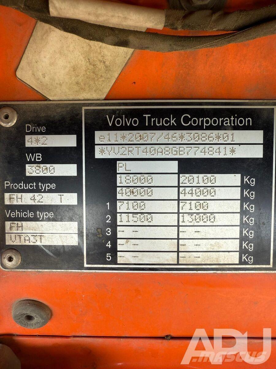 Volvo FH500 Pašizgāzējs