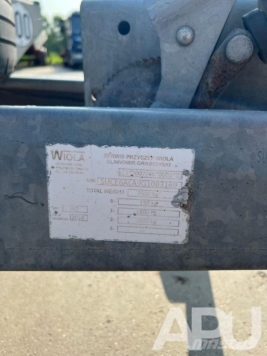 Wiola  Auto pārvadāšanas treileri