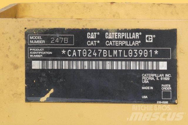 CAT 247B Lietoti riteņu kompaktiekrāvēji