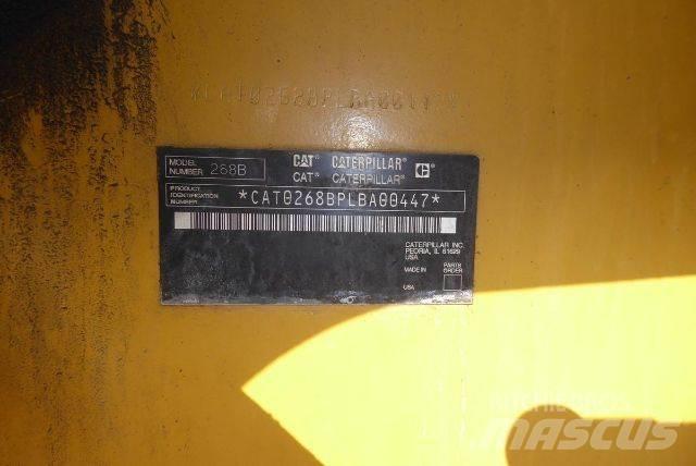 CAT 268B Lietoti riteņu kompaktiekrāvēji