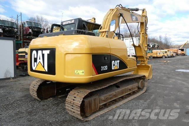 CAT 312D Kāpurķēžu ekskavatori