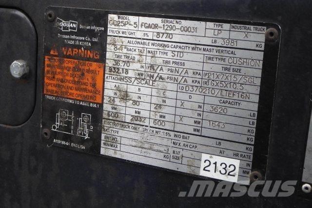 Doosan GC25P-5 Autokrāvēji - citi