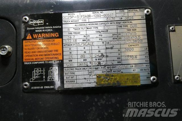 Doosan GC25P-5 Autokrāvēji - citi