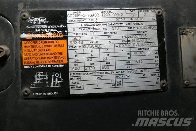 Doosan GC25P-5 Autokrāvēji - citi