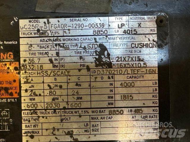 Doosan GC25P-5 Autokrāvēji - citi