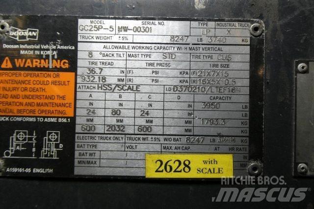 Doosan GC25P-5 Autokrāvēji - citi