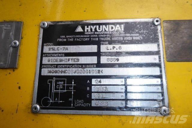 Hyundai 25LC-7A Autokrāvēji - citi
