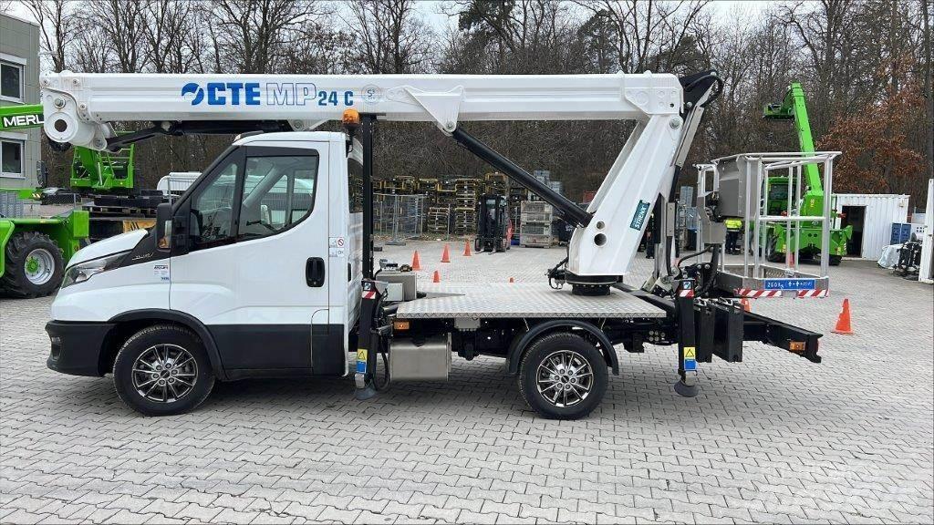 CTE MP 24 C Pacēlāji uz automašīnas bāzes
