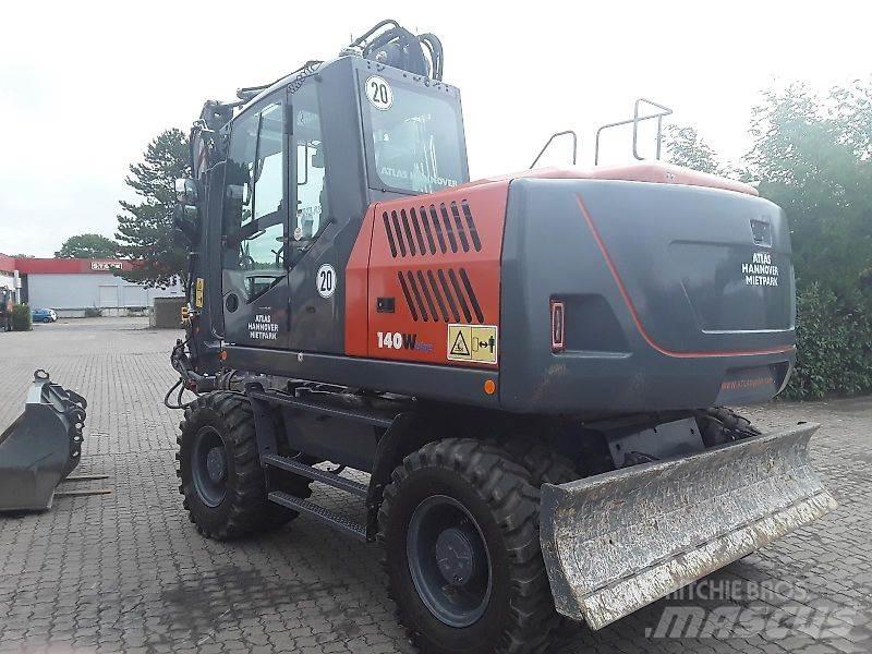 Atlas 140W Ekskavatori uz riteņiem