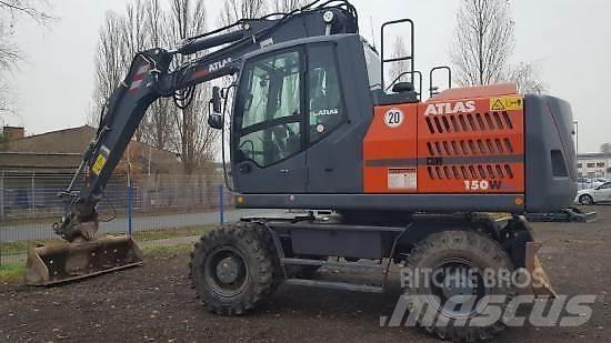 Atlas 150W Ekskavatori uz riteņiem