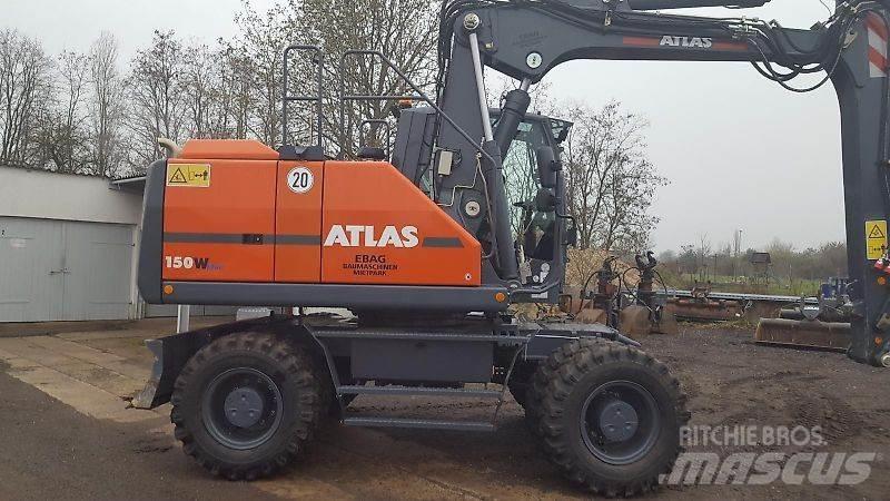 Atlas 150W Ekskavatori uz riteņiem