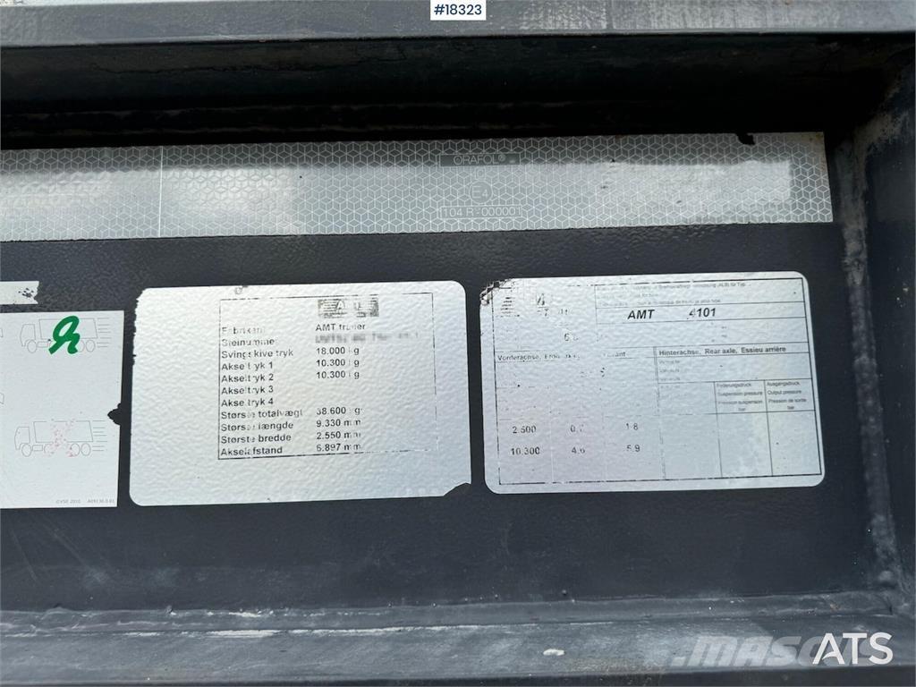 AMT concrete semi Citas piekabes