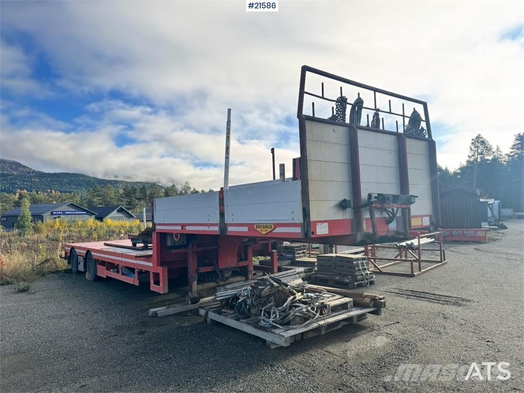 Broshuis crane semi. Citas piekabes