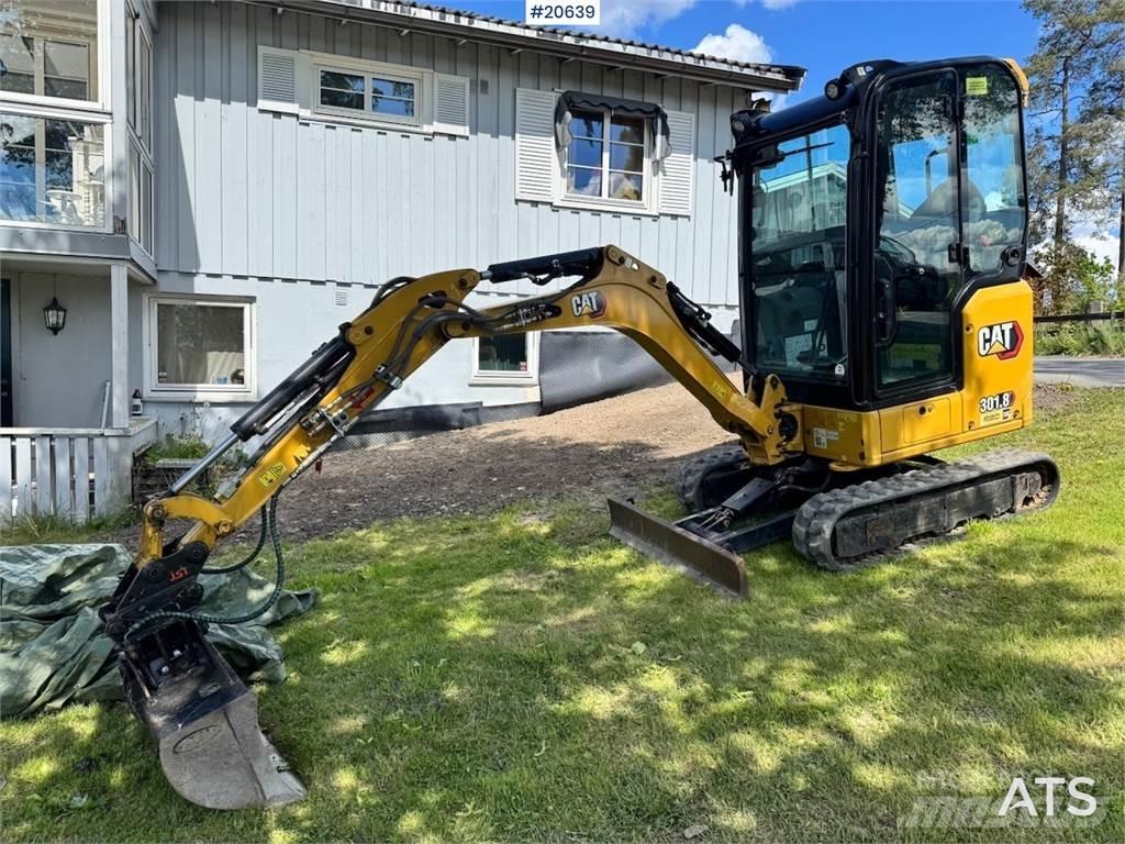 CAT 301.8 Kāpurķēžu ekskavatori