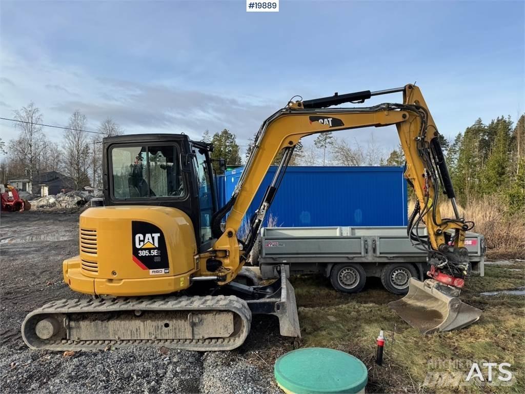 CAT 305.5E2 Kāpurķēžu ekskavatori