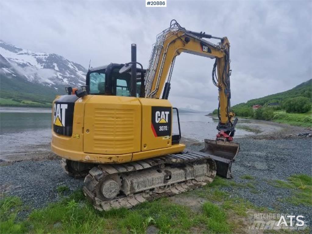 CAT 307 Kāpurķēžu ekskavatori