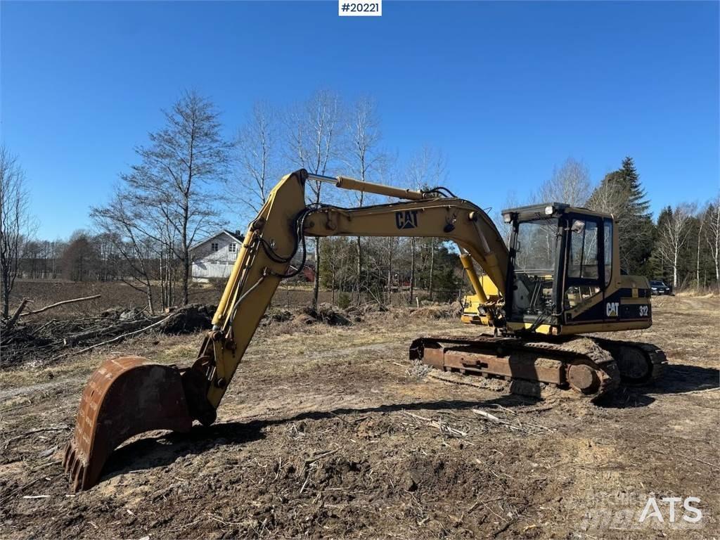 CAT 312 Kāpurķēžu ekskavatori