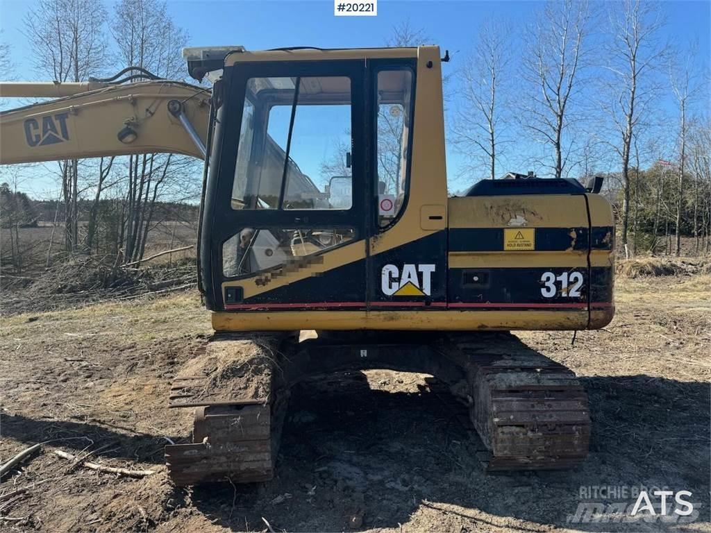 CAT 312 Kāpurķēžu ekskavatori