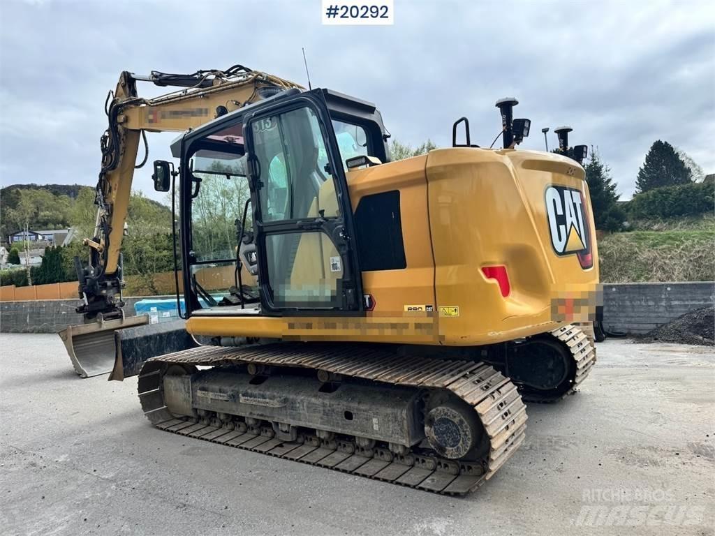 CAT 313 Kāpurķēžu ekskavatori