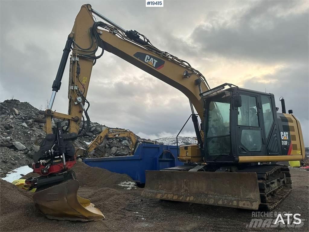 CAT 313FL Kāpurķēžu ekskavatori