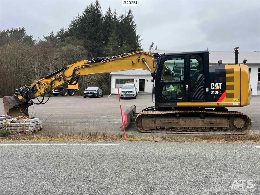 CAT 313FL Kāpurķēžu ekskavatori