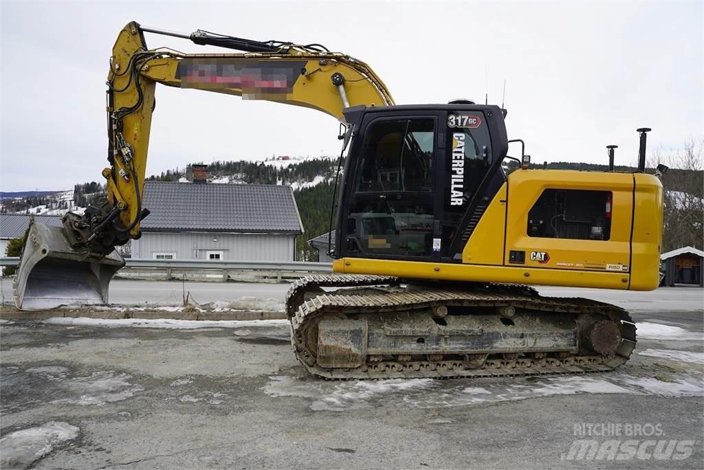CAT 317GC Kāpurķēžu ekskavatori