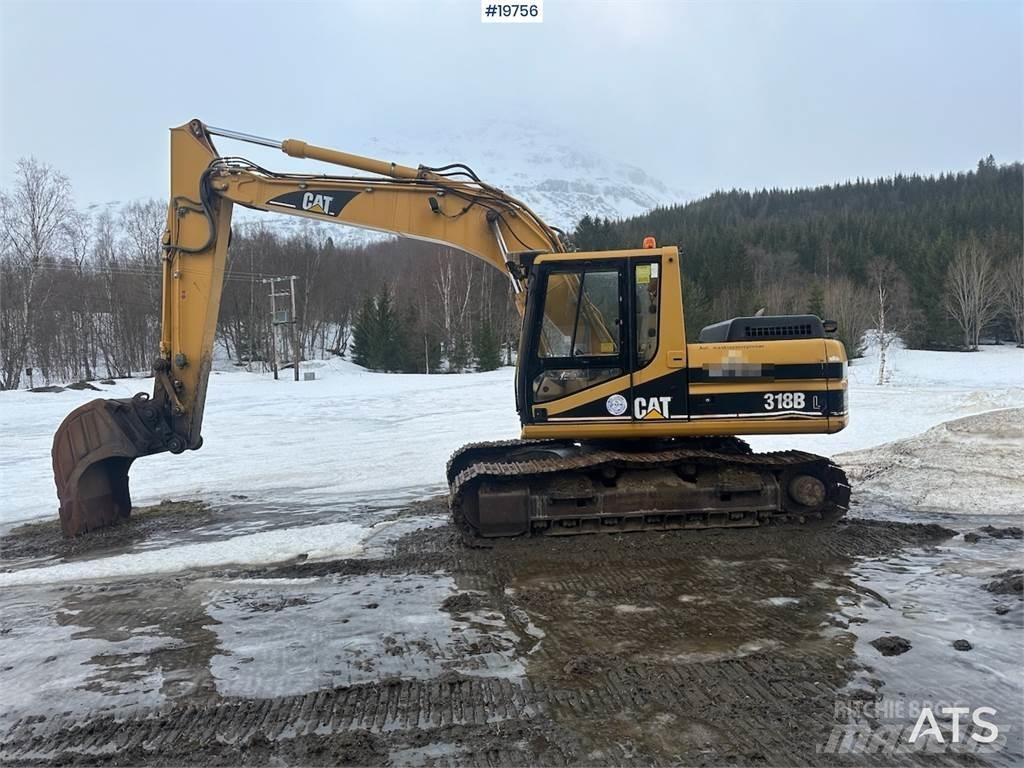 CAT 318BL Kāpurķēžu ekskavatori