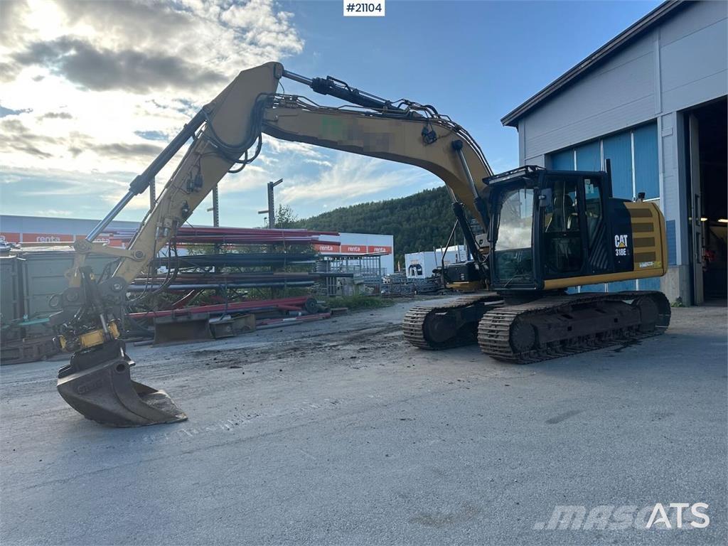 CAT 318EL Kāpurķēžu ekskavatori