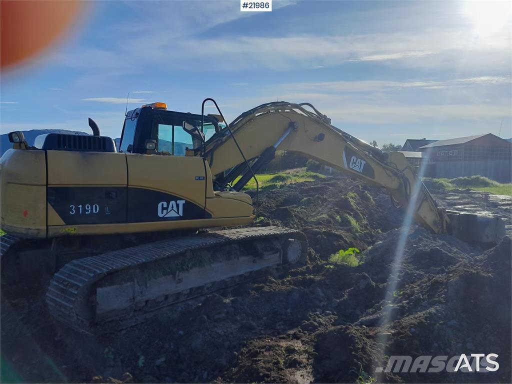CAT 319DL Kāpurķēžu ekskavatori