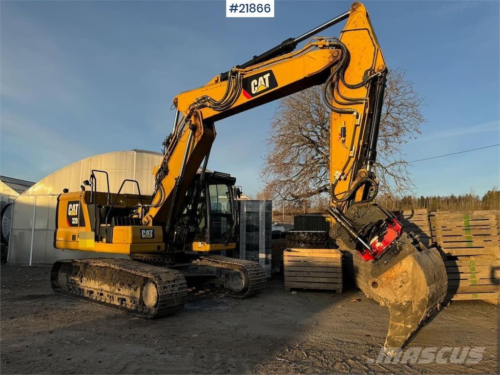 CAT 320 Kāpurķēžu ekskavatori