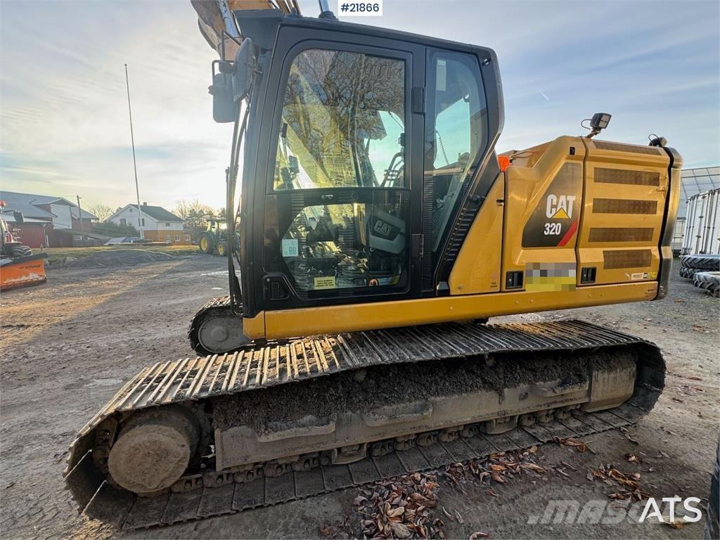 CAT 320 Kāpurķēžu ekskavatori