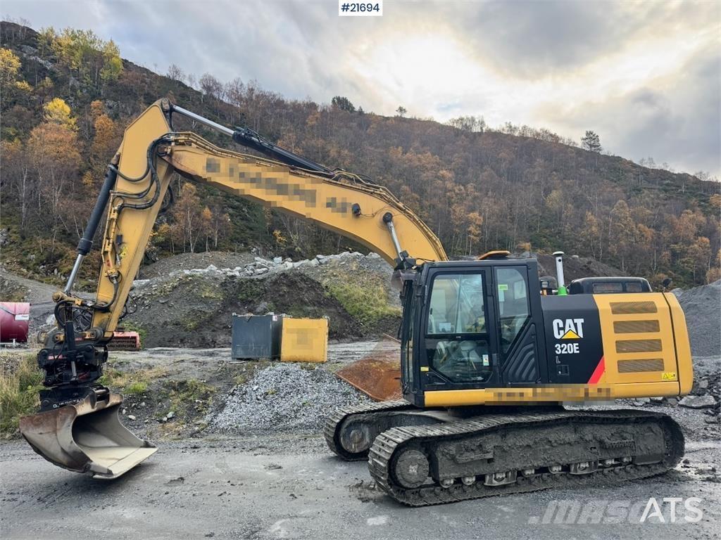 CAT 320EL Kāpurķēžu ekskavatori