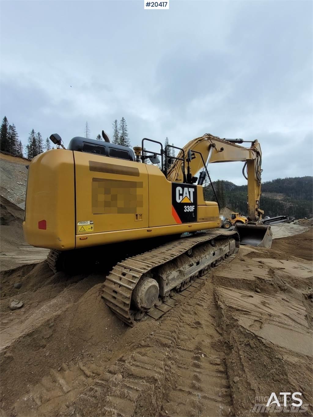 CAT 330F Kāpurķēžu ekskavatori