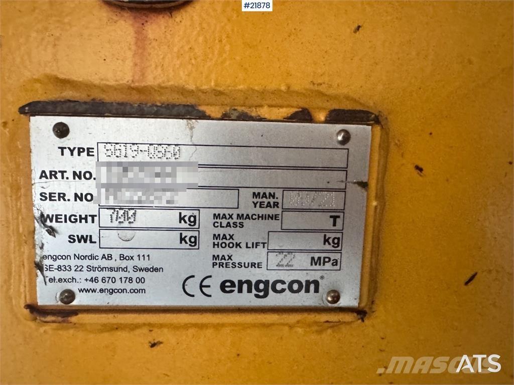 Engcon SG19 Pinch Būvniecība- Citi