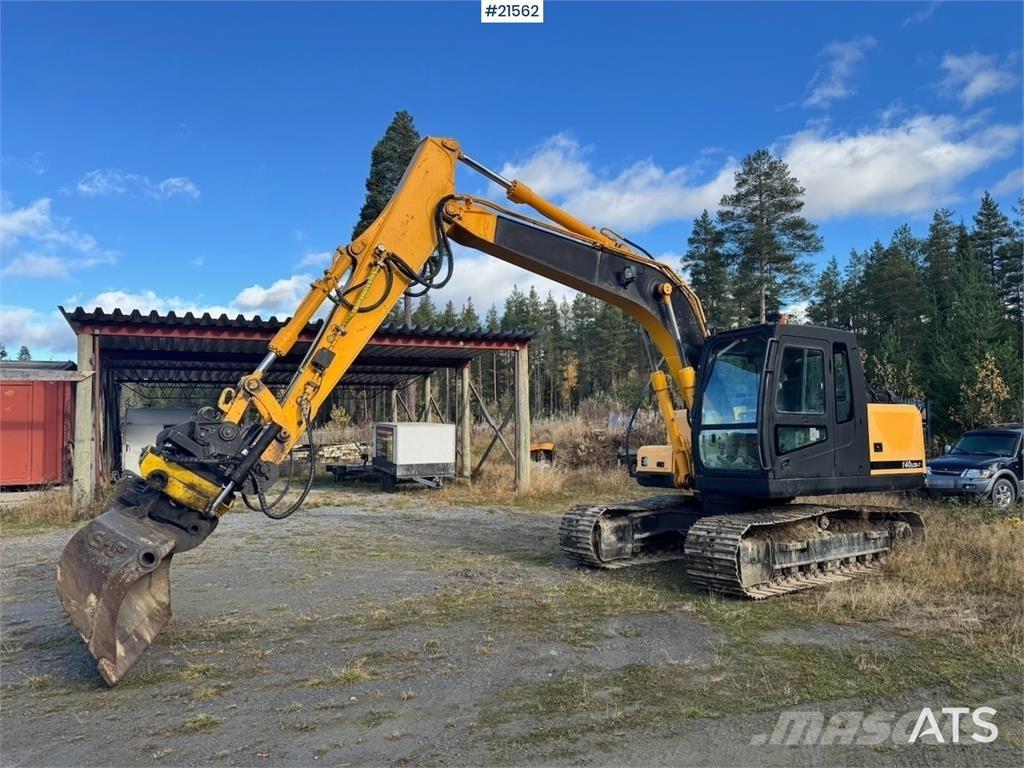 Hyundai 140LC-7 Kāpurķēžu ekskavatori