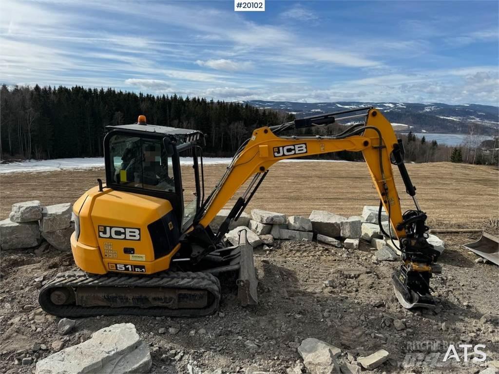 JCB 51R Kāpurķēžu ekskavatori