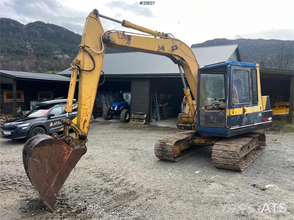 Komatsu PC60-5 Kāpurķēžu ekskavatori