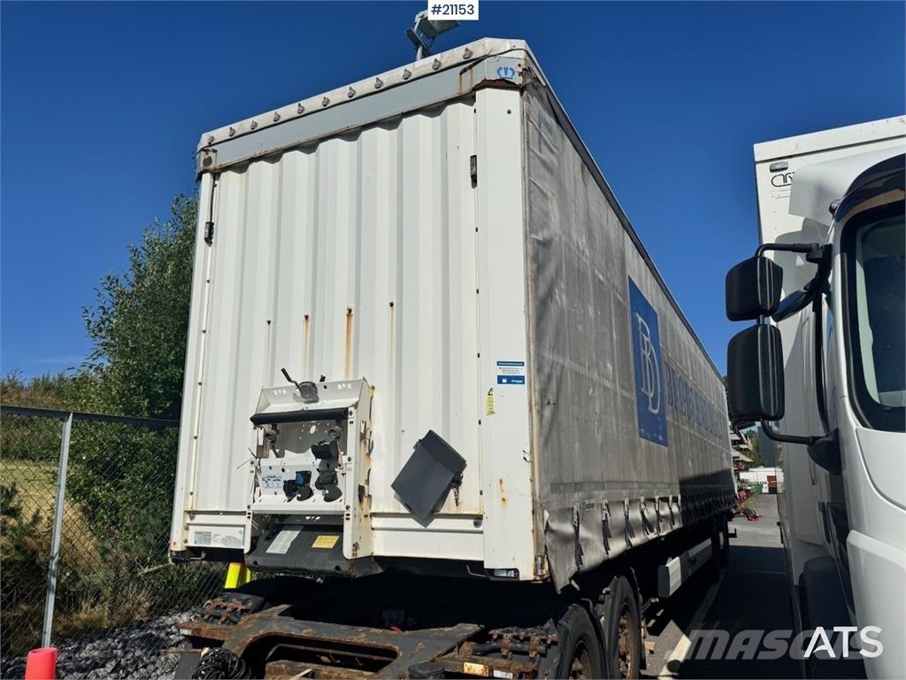 Krone Citysemi. Noslēgtās piekabes