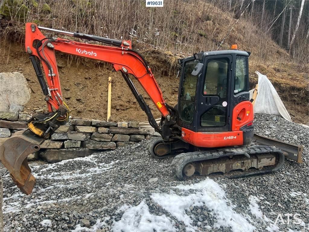 Kubota U48-4 Kāpurķēžu ekskavatori