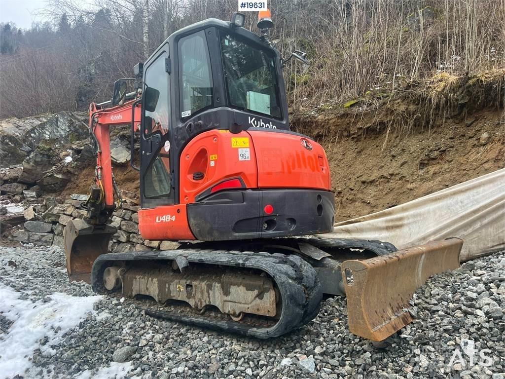 Kubota U48-4 Kāpurķēžu ekskavatori