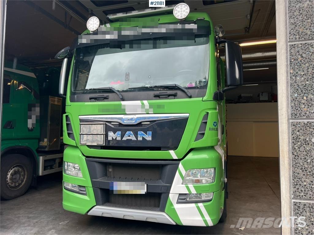 MAN TGX 35.560 Kombinētās vakumsūkņa mašīnas
