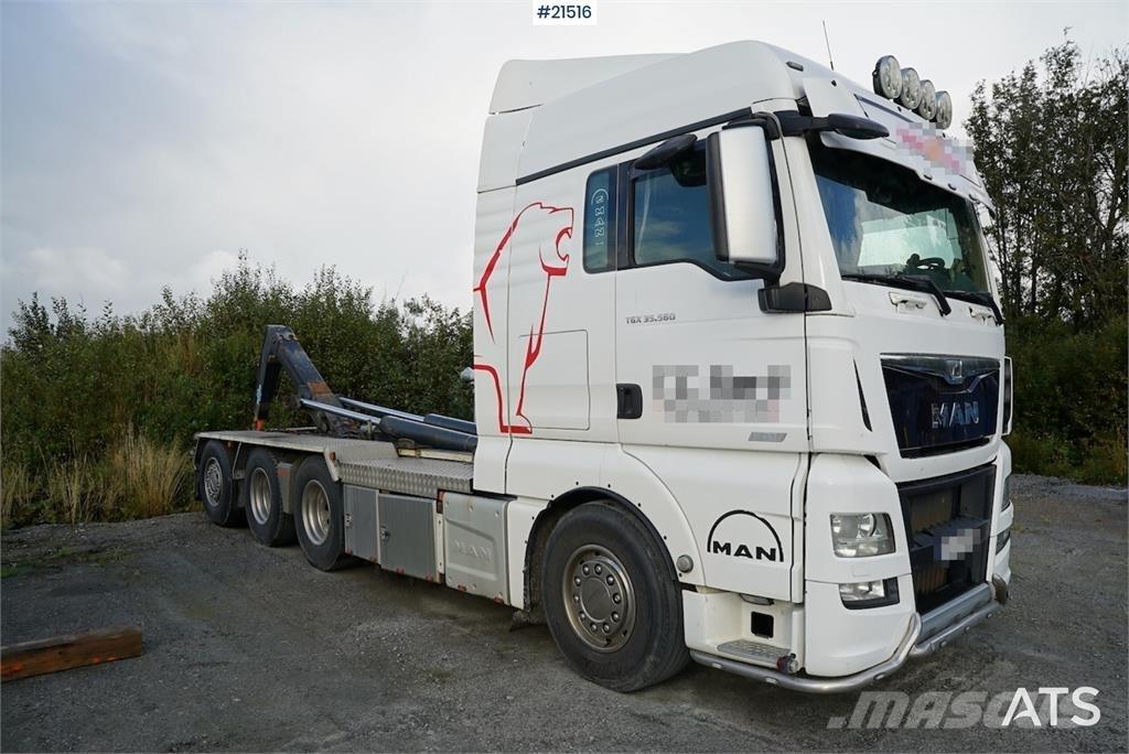 MAN TGX 35.560 Treileri ar āķi