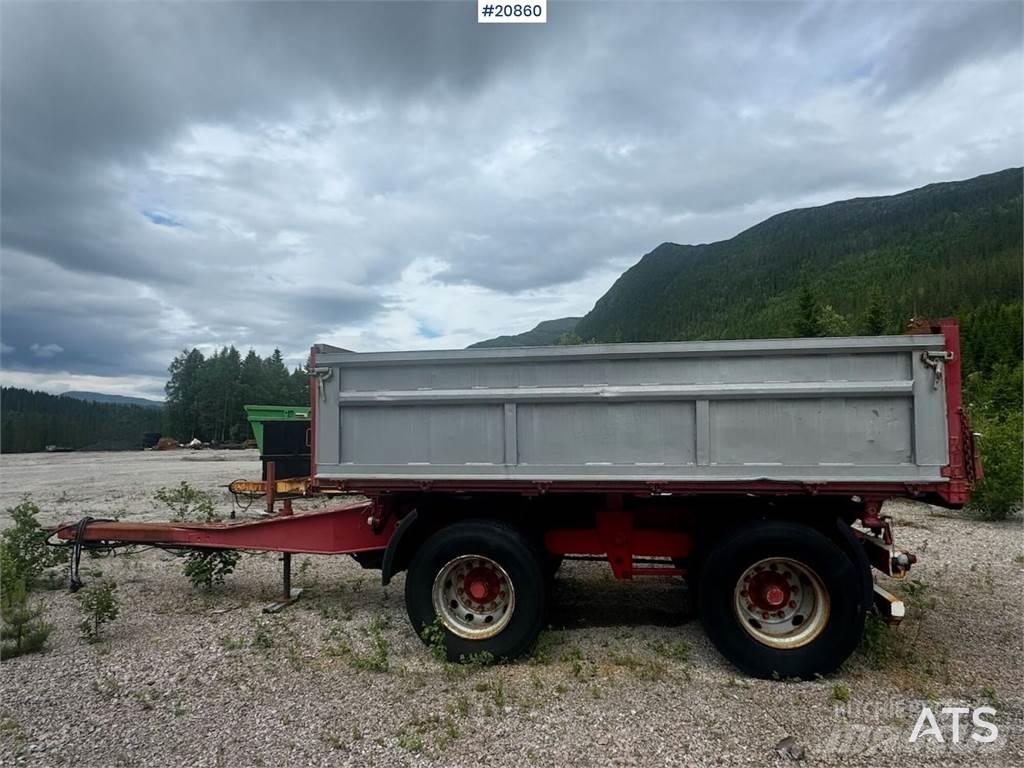 Maur Bogie Trailer Platformas/izkraušana no sāniem